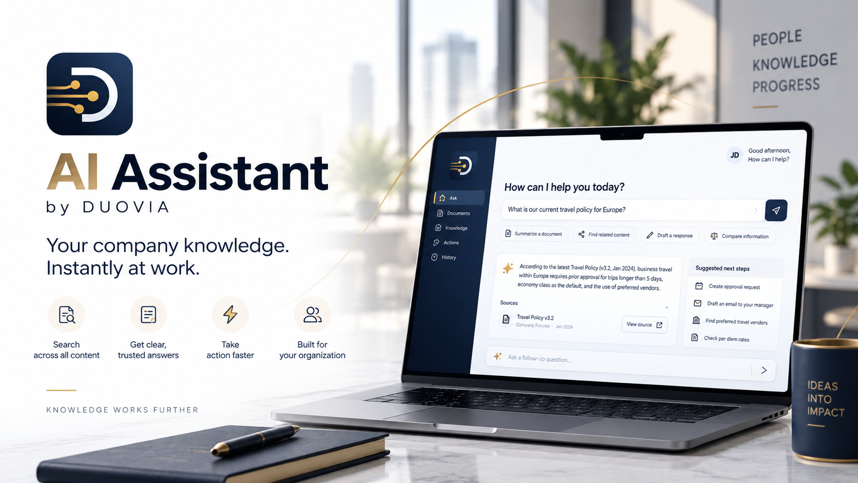 DUOVIA AI Assistant