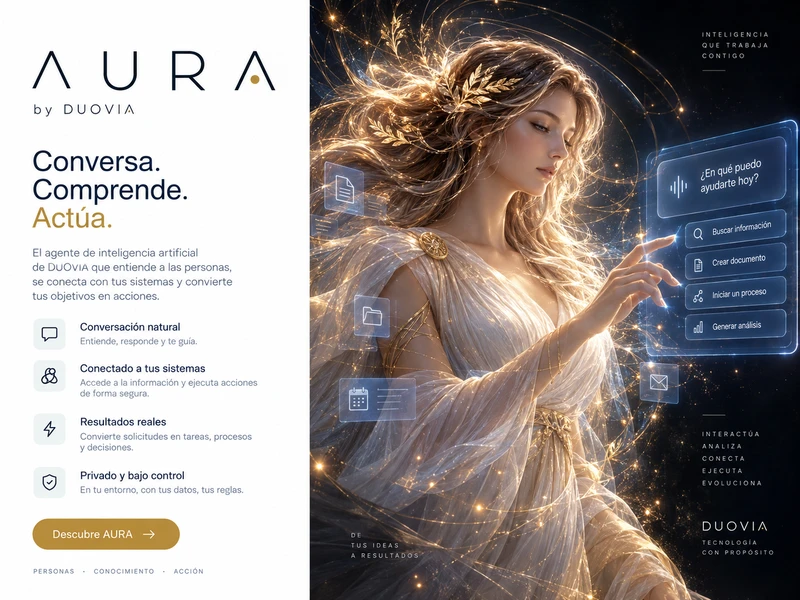 AURA · Tecnología DUOVIA AI